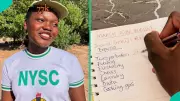 NYSC Member's Viral Budget Breakdown for N77,000 Monthly Allowance Sparks Debate