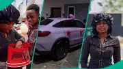 Peller Reunites with Jarvis, Gifts Her ₦130 Million Mercedes AMG for Birthday