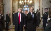Trump Mocks Obama's Stair Walk, Claims It's His Only Admirable Trait
