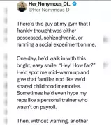 Woman's Gym Confusion Solved: Friendly and Cold Man Turns Out to Be Identical Twins