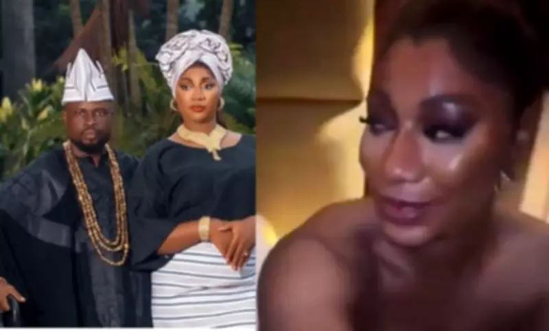 Popular Herbal Vendor Sisi Alagbo's SAP with Husband, Woman Leaks Online