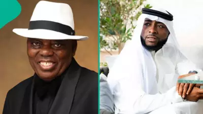 Billionaire Okoya Asks 'Who is This?' After Davido Greets Him at Party