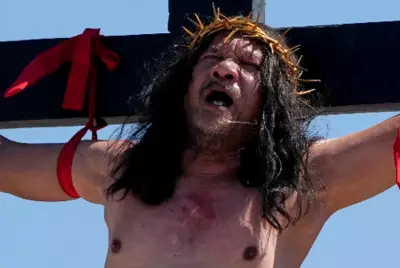 Carpenter Ends 37-Year Crucifixion Ritual, Chooses Not to Be Whipped This Year