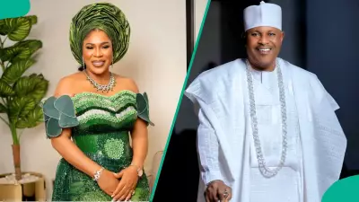 Faithia Balogun Appreciates Ex-Husband Saidi at Movie Premiere in Matching Outfits