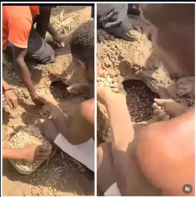 Ghanaian Youths Unearth Alleged Ancient Underground Money Vault Linked to Ancestors