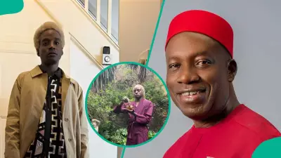 Governor Soludo's Son Ozonna Sparks Online Debate with 'Juju Pot' Display Amid Father's Feud