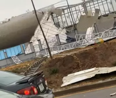 Heavy Rainstorm Damages New Kugbo Bus Terminal in Abuja, Causes Major Gridlock