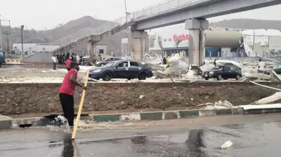 Heavy Storm Damages Kugbo Bus Terminal, Causes Major Gridlock on Abuja-Keffi Road