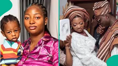 Mohbad's Widow Wunmi's Birthday Post for Son Liam Sparks DNA Debate