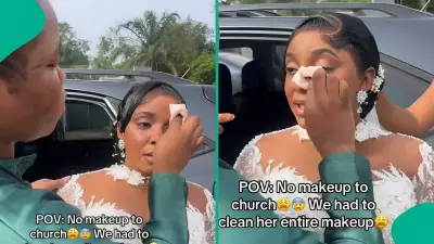 Nigerian Bride Cries After Church Asks Her to Remove Makeup Before Wedding
