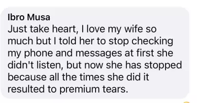 Nigerian Man's Phone Secrecy Sparks Debate on Love and Transparency in Marriage