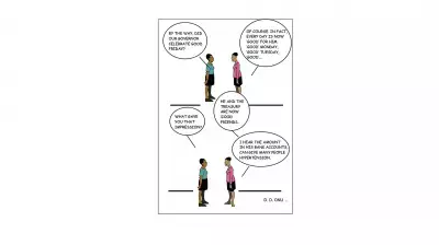 Nigerian Political Cartoon Satirizes Current Affairs and Governance Issues