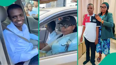 OPM Woman Drives Autistic Husband in New Lexus Gifted by Apostle Chibuzor
