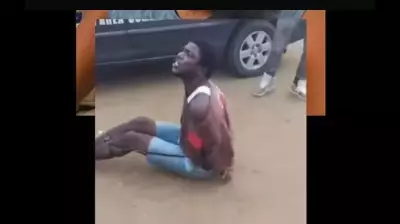 Outrage in Warri as Policeman Shoots Tied-Up Suspect Dead on Video