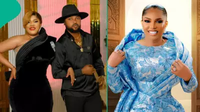 Toyin Abraham's Husband Kolawole Ajeyemi Shows Love to Iyabo Ojo After Feud Rumors Squashed