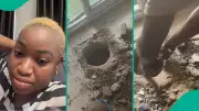 Businesswoman Discovers Buried Calabash Under Shop Floor, Thanks God