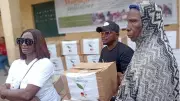 Catherine Ade Foundation Distributes Food to Over 200 Vulnerable Residents in Abuja