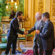 Ex-Arsenal Star Flamini Meets King Charles as World's Richest Former Footballer