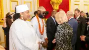 Nigerian Lawyer Mbasekei Martin Obono Meets King Charles III at Palace Reception