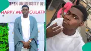 Nigerian Man Gains NOUN Admission After 3 UTME Attempts, Celebrates Online
