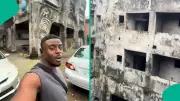 Nigerian Man Shows Off Grandfather's 30-Year Abandoned Hotel in Warri, Considers N2 Billion Sale
