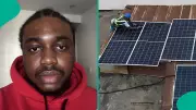 Nigerian Man Who Took Loan for Solar Panels Cries Out Over Landlord's Block