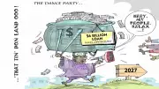 Nigerian Newspaper Cartoon Satirizes Political and Social Issues