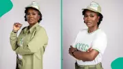 Nigerian NYSC Member Celebrates Historic Family Milestone as First Corper