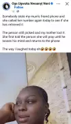 Nigerian Woman Curses Thief Who Stole Friend's Phone in Viral Video