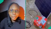 Nigerian Woman Explains Why Solar Panel and Power Tank Failed to Solve Electricity Woes
