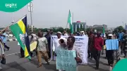 Retired Police Officers Protest at Aso Villa Over Pension Scheme Demands
