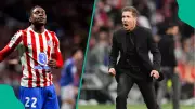 Simeone Praises Lookman Despite Miss vs Arsenal in Champions League
