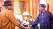 Tinubu and Goodluck Jonathan Hold Private Talks on Regional Affairs
