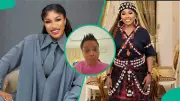 Tonto Dikeh's Alleged Native Doctor Drags Her Amid Doris Ogala Feud