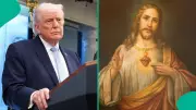 Trump Posts New AI-Generated Image Featuring Jesus Amid Growing Controversy