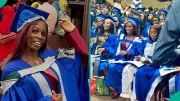UNIBEN Graduate Celebrates Nursing Induction in 'Most Expensive Gown'