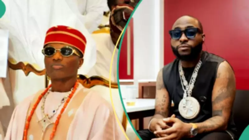 Davido Sings Wizkid's 'Jogodo' in Viral Video, Fans React: 'OBO Na FC'
