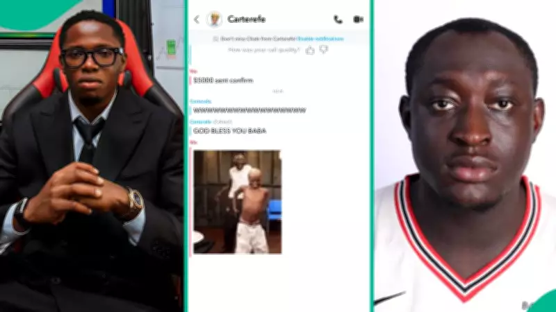 Forex Trader Gifts Carter Efe $5,000 After Boxing Victory Over Portable
