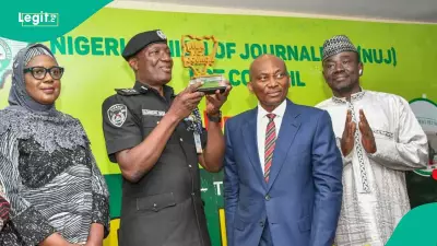 AIG Jimoh Says Constructive Criticism Strengthens Police, Receives NUJ Award