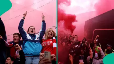 Arsenal Fans Give Gunners Heroic Welcome Ahead of Must-Win Burnley Clash