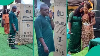 Bride Captures Uncle's Emotional Tears on Her Wedding Day