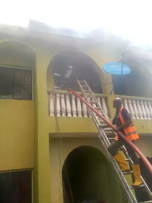 Children Playing with Gas Cylinder Cause Fire in Kwara, Two Flats Razed