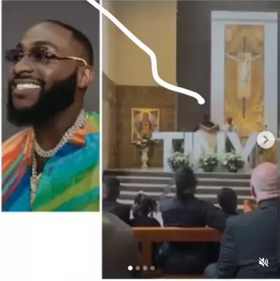 Davido Emotional as He Pays Final Tribute to Late Friend Tiny at Funeral