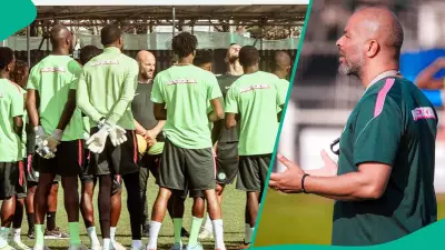 Eric Chelle Sends Message to NPFL Stars Ahead of Nigeria vs Zimbabwe Unity Cup Clash