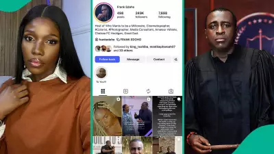 Female MC Checks Frank Edoho's Instagram, Shares Honest Thoughts on His Marriage Saga