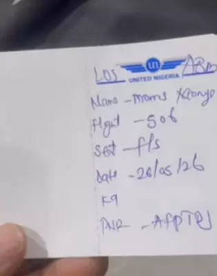 Fintech Boss Slams Airline Over Handwritten Tickets in Nigeria
