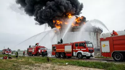 Fire Service Recovers Two Bodies After Car Plunges into River in Ibadan