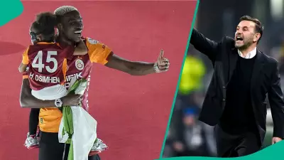 Galatasaray Coach Buruk Reacts After Osimhen Misses Final Day Loss