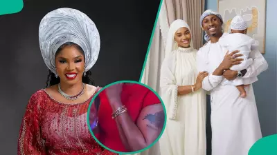 Iyabo Ojo Tattoos Grandson Rakeem's Name, Storms Canada for Birthday