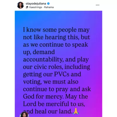 Juliana Olayode Knocks Spyro, Others Over Calls for Pastors to Speak on Insecurity
